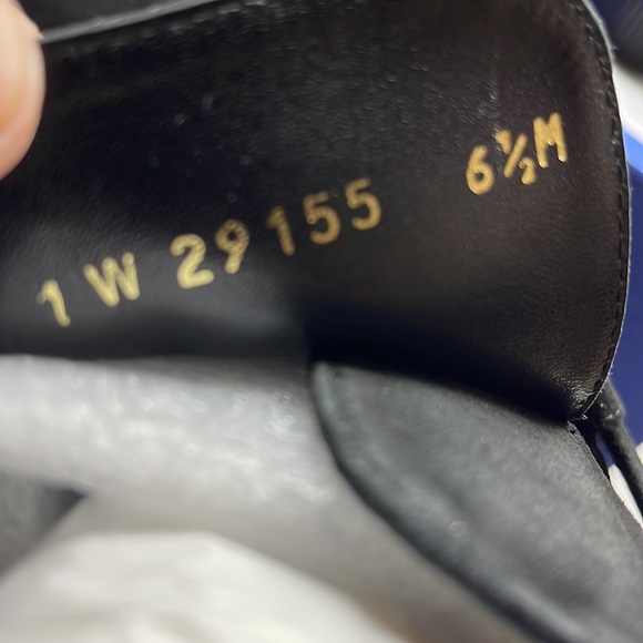 Floor sample STUART WEITZMAN Britain Boot SB13 Black Sport Suede - Picture 9 of 11